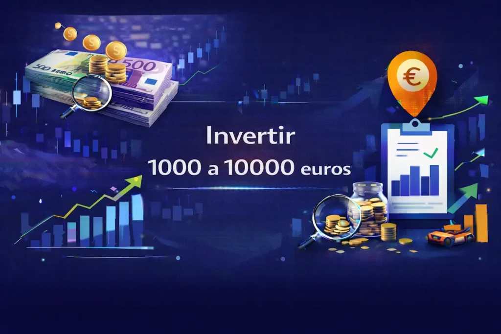 Cómo invertir de 1000 a 10000 euros