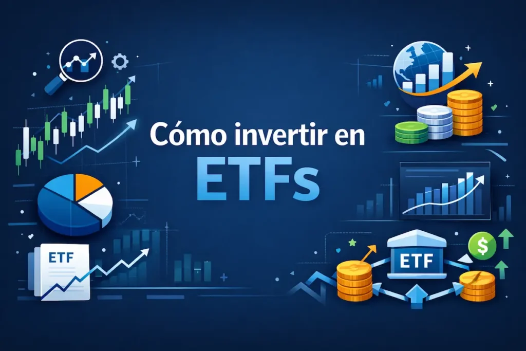 Cómo invertir en ETFs visualizado