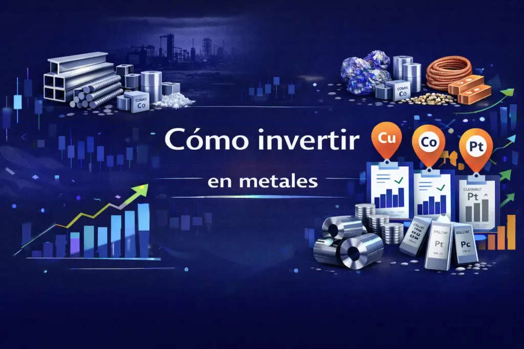 Cómo invertir en metales
